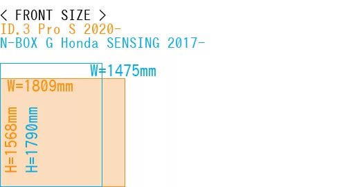 #ID.3 Pro S 2020- + N-BOX G Honda SENSING 2017-